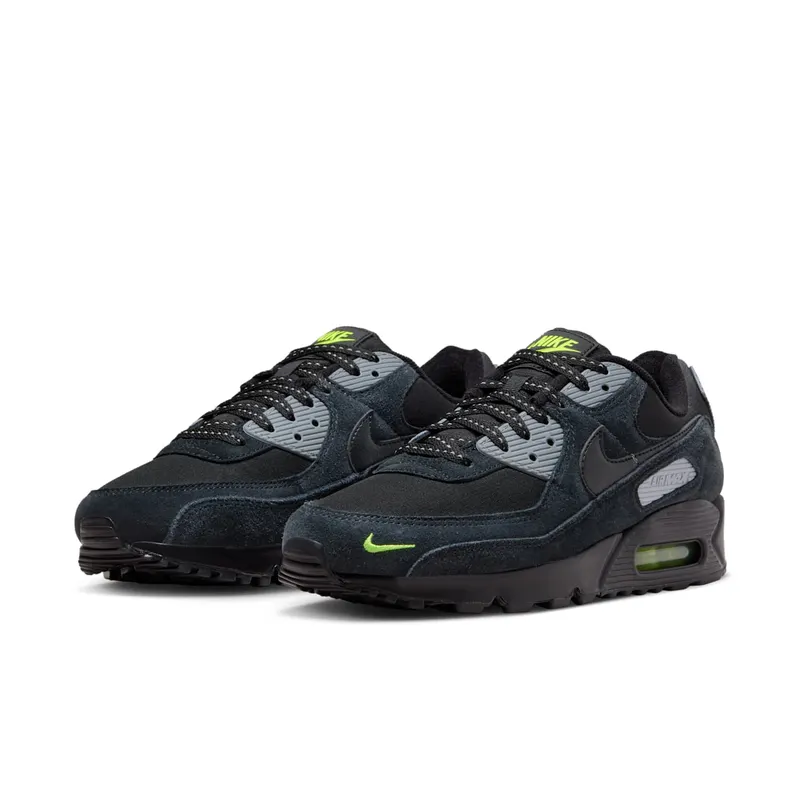 Nike Air Max 90 Black Volt Cool Grey (FQ2377-001)