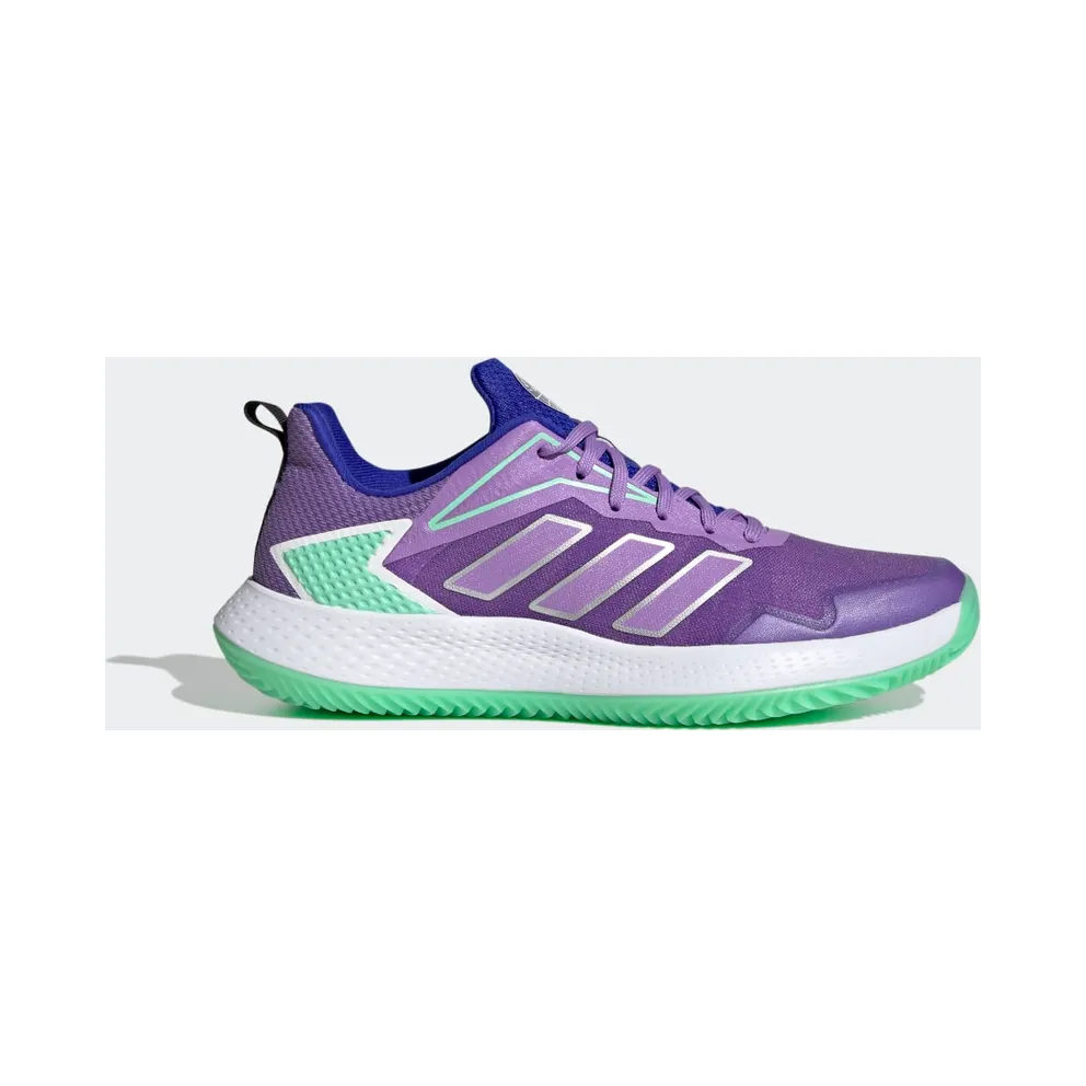 adidas Defiant Speed Clay Tennis Shoes Violet Fusion / Silver Metallic / Pulse Mint (HQ8465)