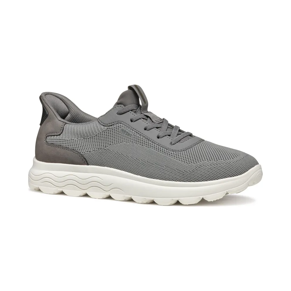 Geox – Spherica Plus Sneaker – Men – Shoes – Grey (U55MPA06KEKC9002)