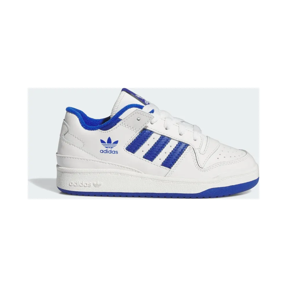 Adidas Forum Low CL Kids Core White / Royal Blue / Core White (IH7922)