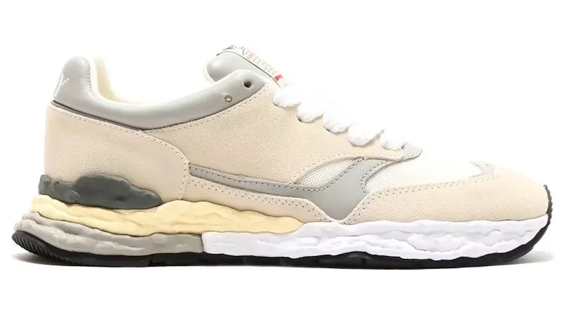 Maison Mihara Yasuhiro George Leather Low White Cream (A10FW701-White)