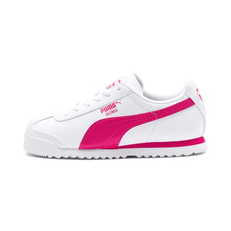 Puma Roma White Fuchsia Purple (GS) White/Fuchsia Purple (354259-22)