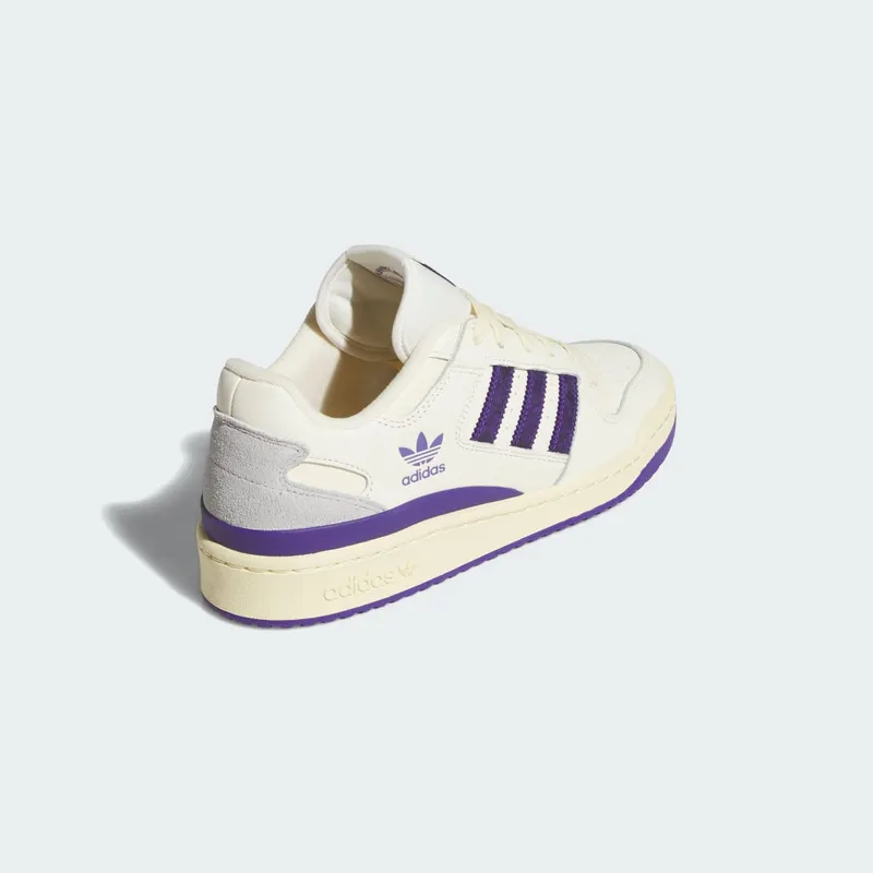 Adidas Forum Low CL Cream White / Collegiate Purple / Warm Vanilla (JI3268)