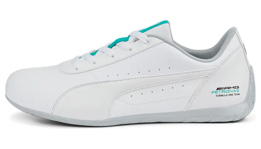 Puma Mercedes F1 Neo Cat motorsportschoenen Wit/Groen (306993-04)