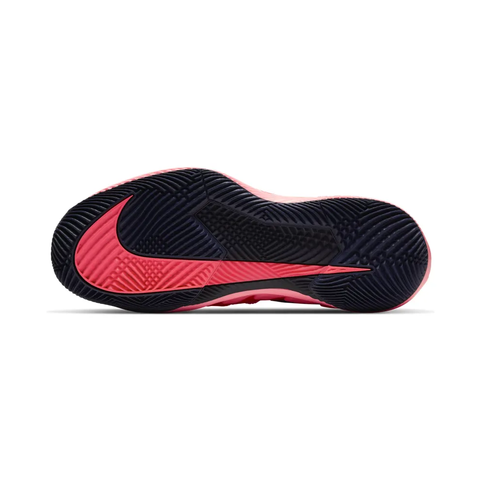 NikeCourt Air Zoom Vapor X Hardcourt Red “Laser Crimson / Pink / Sunset Pulse / Blackened Blue” (AA8027-604)