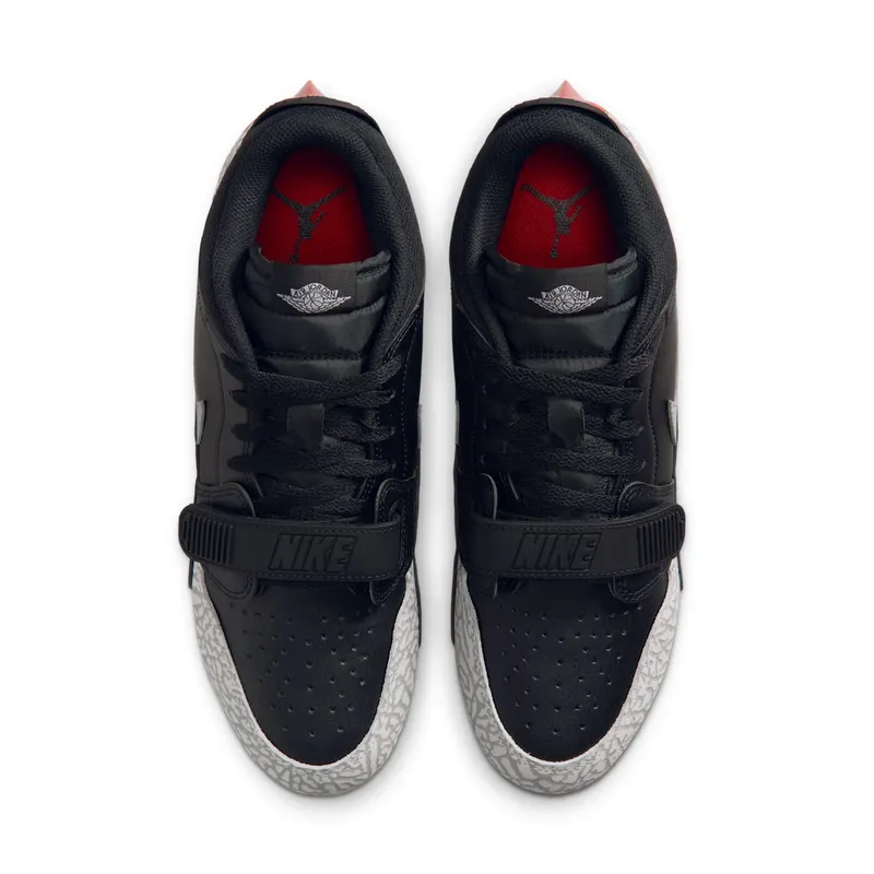 Legacy 312 Low TD – “Black / White / Varsity Red / Cement Grey” (IM3100-001)