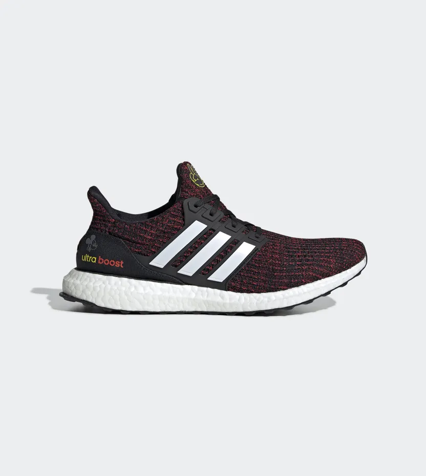 Adidas Mickey Mouse x UltraBoost Core Black/White/Lemon Yellow (FX7796)