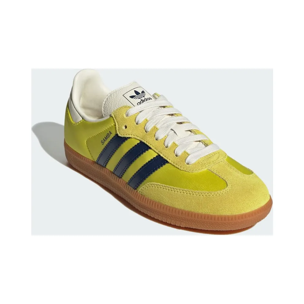 Adidas Samba OG Shock Yellow / Night Indigo / Cream White (JI2594)