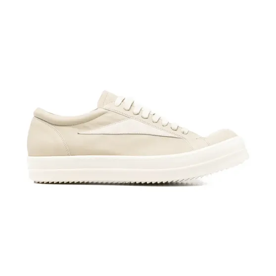 Rick Owens Sneakers met contrasterend vlak – Beige (RU01F2897LGYLVX)