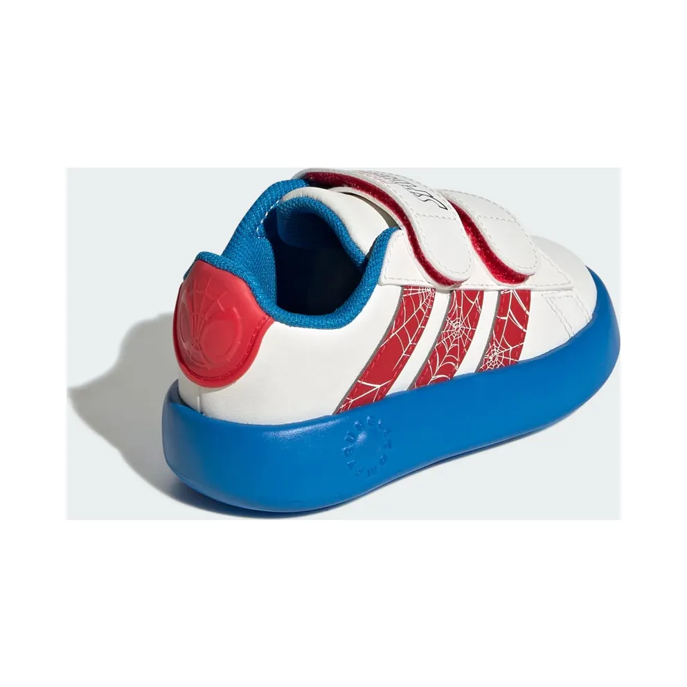 Adidas adidas x Marvel Spider-Man Grand Court Kids Cloud White / Pure Ruby / Bright Blue (JQ8072)