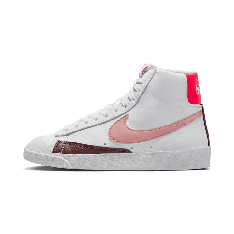 Nike Blazer Mid ’77 Next Nature “White / Night Maroon / Siren Red / Red Stardust” (DQ4124-105)