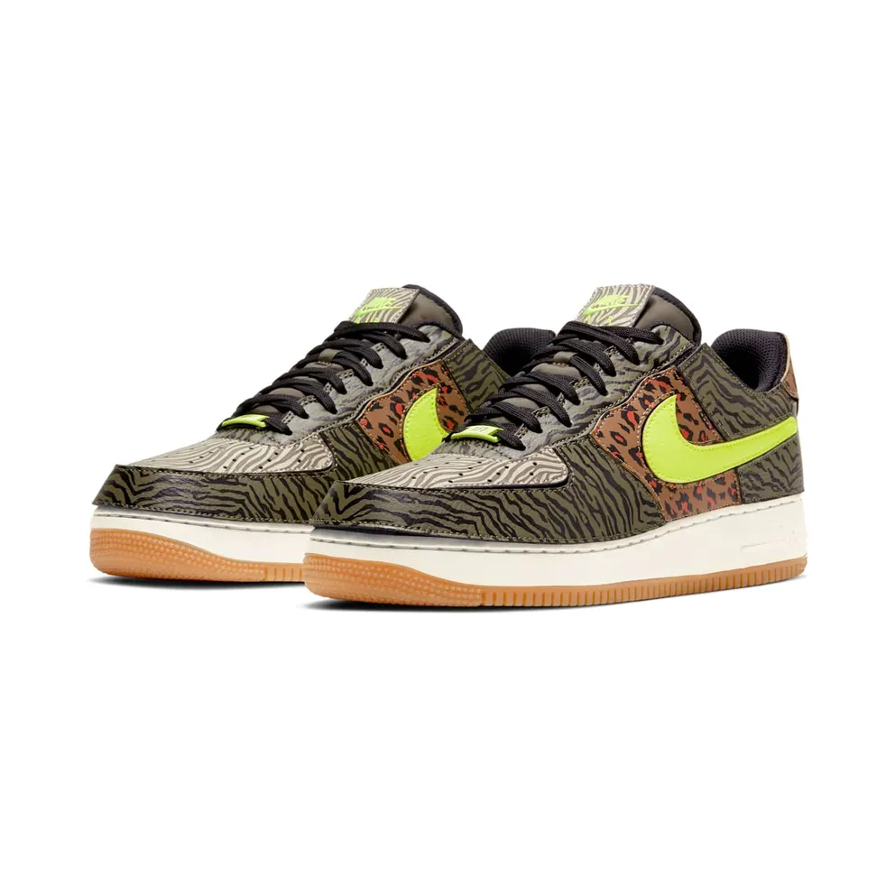 Nike Air Force 1/1 Animal (2021) – “Medium Olive / Bolt / Ratan / Black” (DM5329-200)