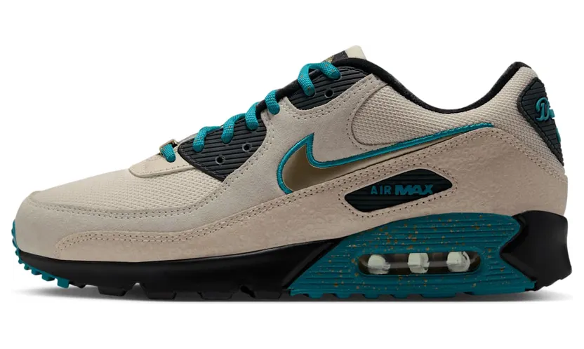 NFL x Nike Air Max 90 – Jacksonville Jaguars – “Natural / Metallic Gold / Black” (IW1139-100)