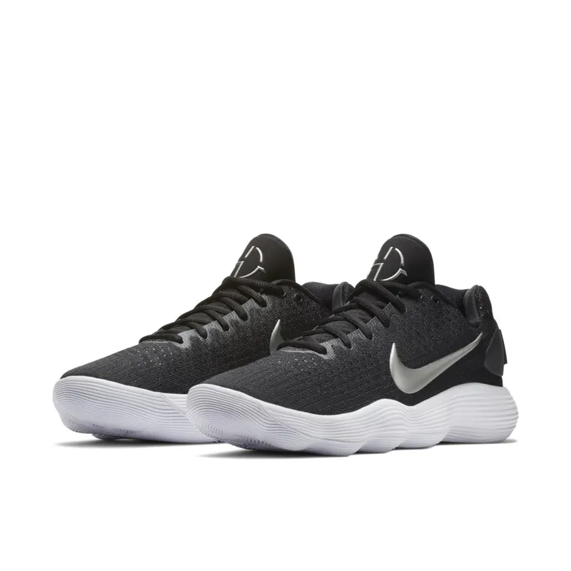 Nike Hyperdunk 2017 Low Black White Black/Metallic Silver-White (897807-001)