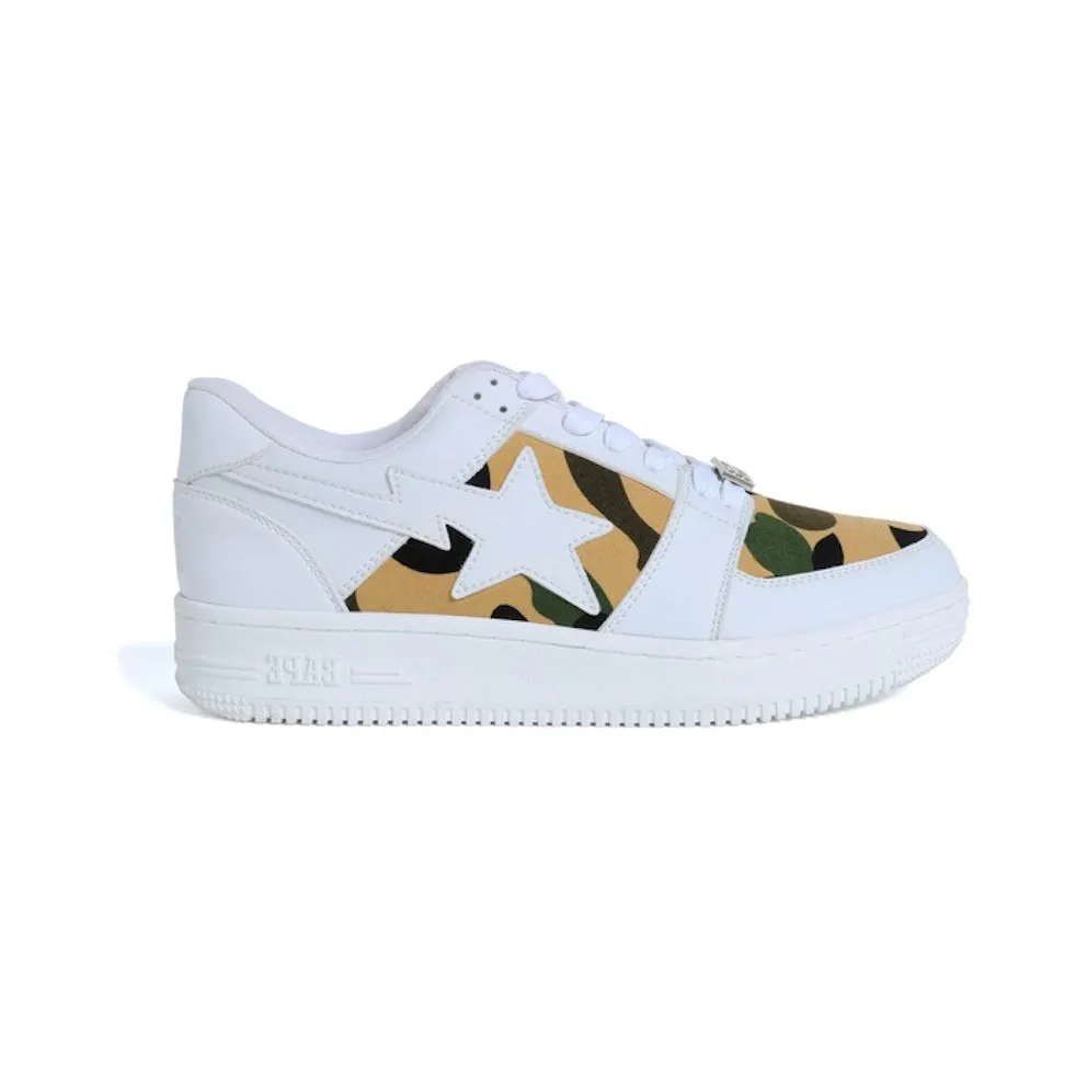Bape 1st Camo Bape Sta Low White (1F80191002-WHT)