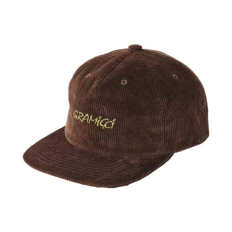 Gramicci – Corduroy Cap – Mütze-Cap (G2FA-009-dark-brown)
