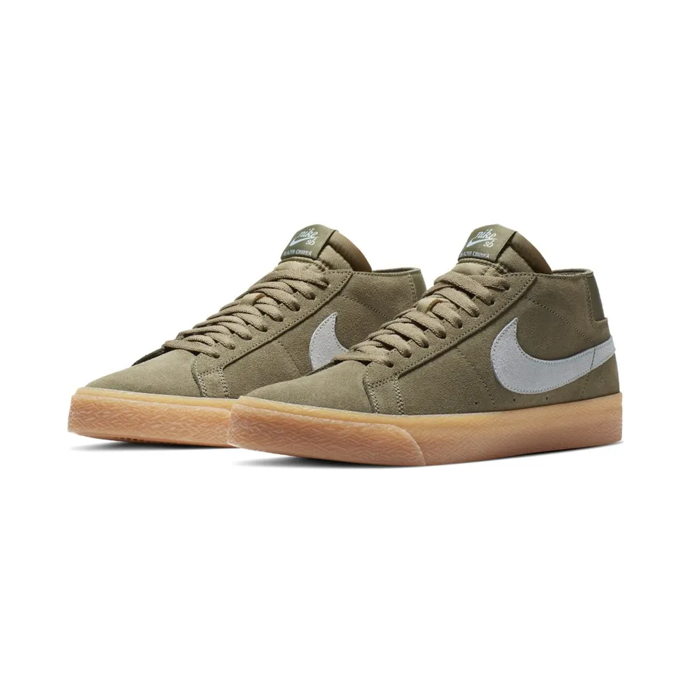 Nike SB Zoom Blazer Chukka Medium Olive Light Armory Blue Medium Olive/Gum Light Brown-Light Armoury Blue (AT9765-201)