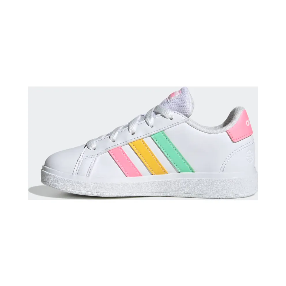 Adidas Grand Court Lifestyle Tennis Lace-Up Cloud White / Pulse Mint / Beam Pink (HP8910)