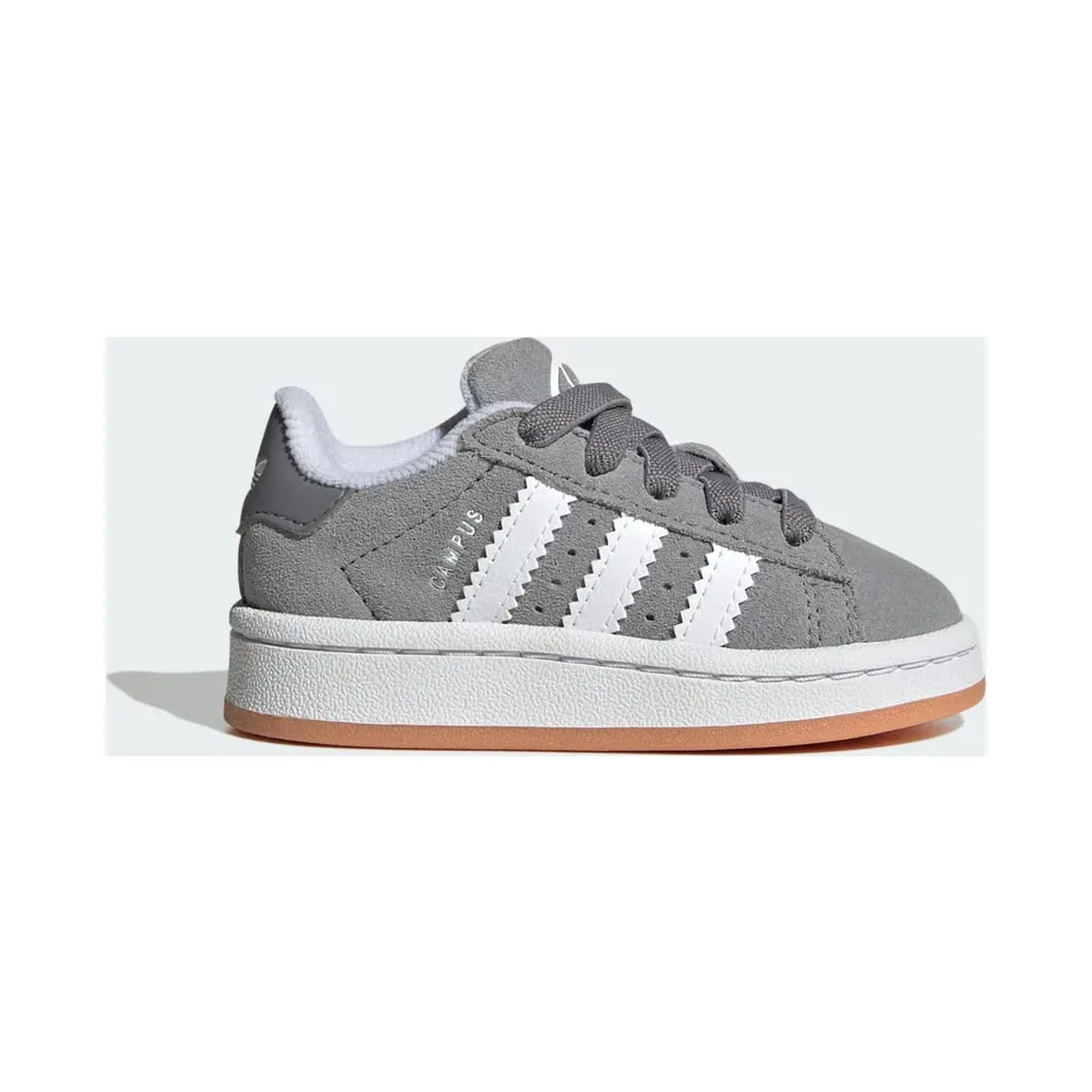 Adidas Campus 00s Comfort Closure Elastic Lace Kids Grey Three / Cloud White / Cloud White (IH8899)