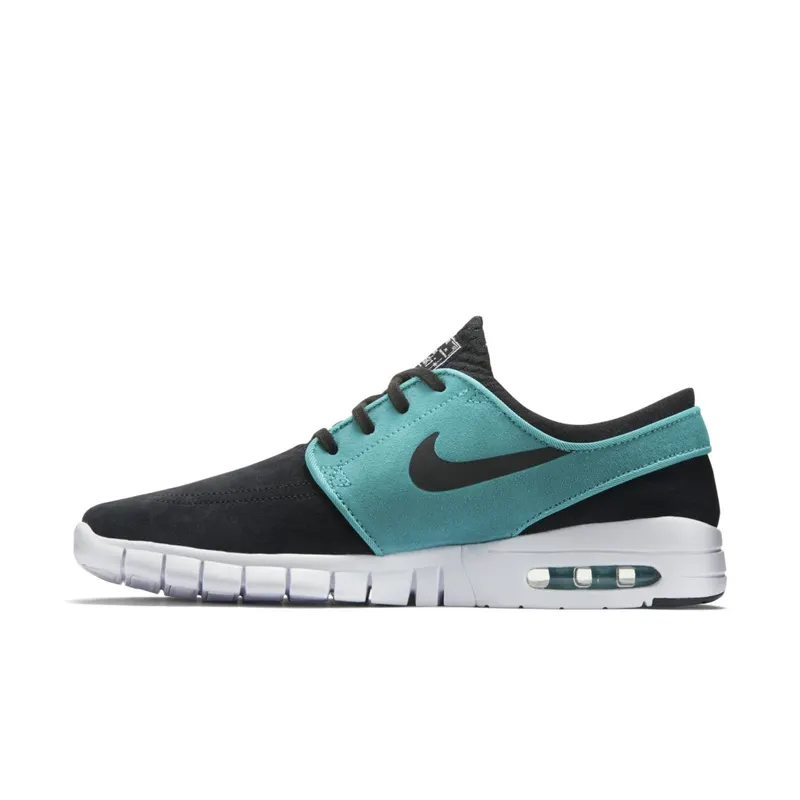 Nike  SB Stefan Janoski Max Leather Black Mint Retro Black/Black-Light Retro-White (685299-031)