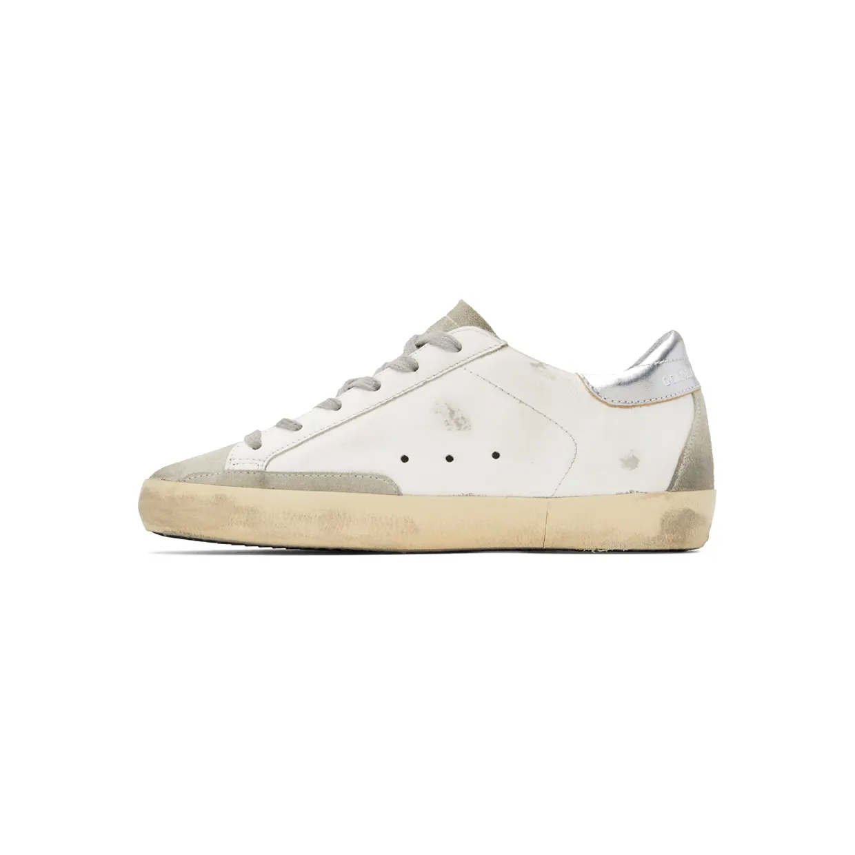 Golden Goose White & Grey Super-Star Classic Sneakers (GWF00102.F002435.81482) (3)