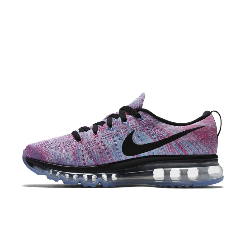 Nike Flyknit Max Chlorine Blue Pink Blast (W) White/Black-Chlorine Blue-Pink Blast (620659-104)