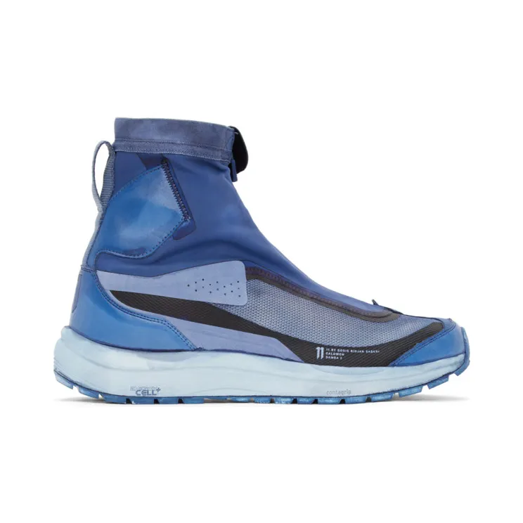 11 by Boris Bidjan Saberi Blue Salomon Edition Bamba 2 High Sneakers (151 11xS)