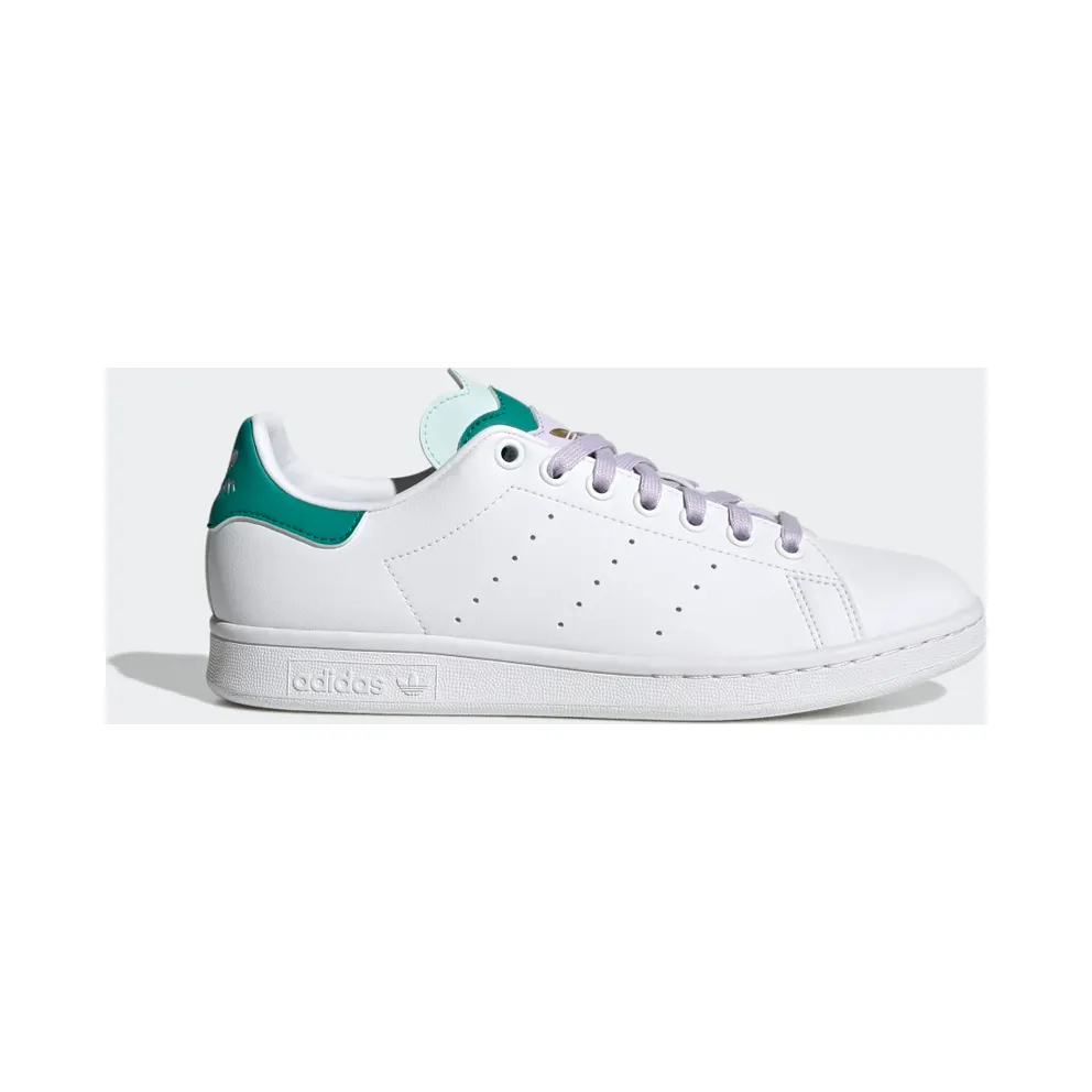 adidas Stan Smith Schuh Cloud White / Purple Tint / Halo Mint (H03942)