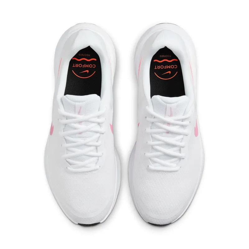 Nike Revolution 7 White Beyond Pink Black Hyper Crimson (FB2208-104)