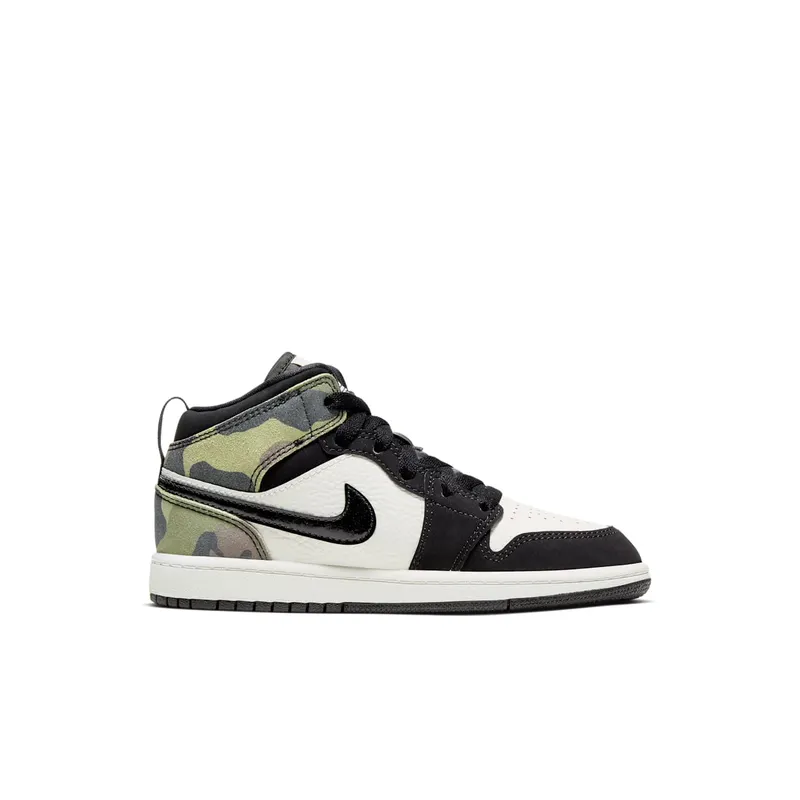 Jordan 1 Mid Camo (PS) (CW5560-001)