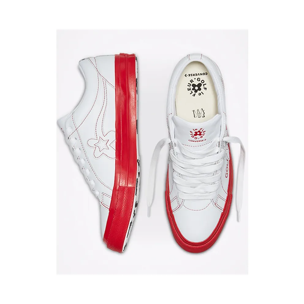 Converse One Star Ox Golf Le Fleur Color Block Pack Red White/Red-White (164026C)