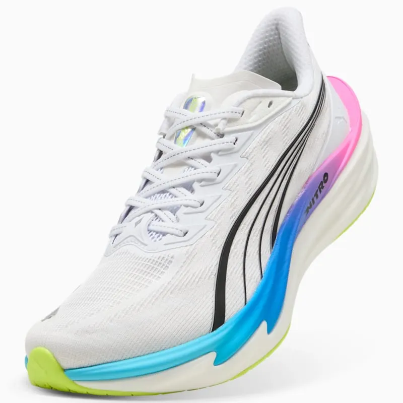 Puma Deviate Nitro Puma White / Poison Pink / Ultra Blue (312123-10)