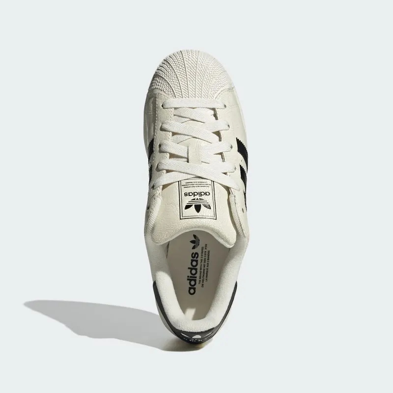 Adidas SUPERSTAR II Shoes Off White / Core Black / Off White (JS4013)