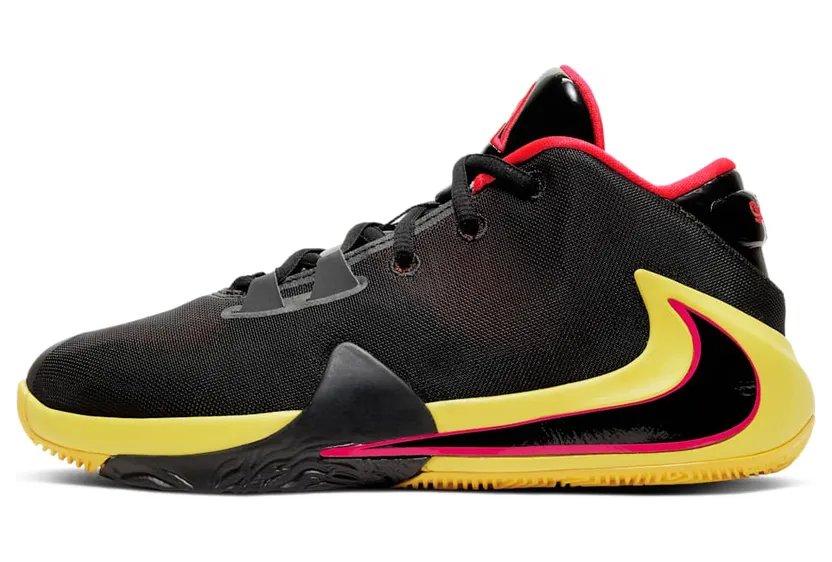 Nike Freak 1 GS ‘Soul Glo’ Black/Black/Red Orbit (BQ5633-003)