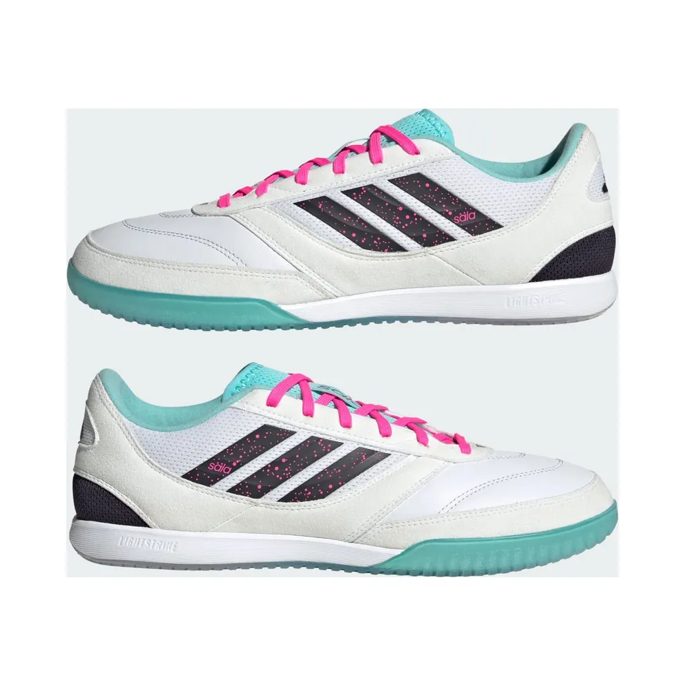 adidas Top Sala Competition 2 Indoor Cloud White Aurora Black Flash Aqua (JH6293)