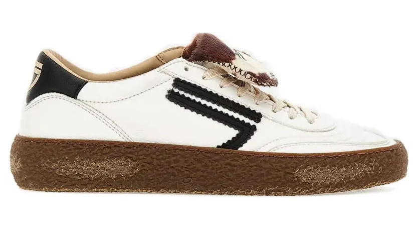 Puraai Sneakers met logoprint en lus – Wit (PU405T011MUCCATAB)