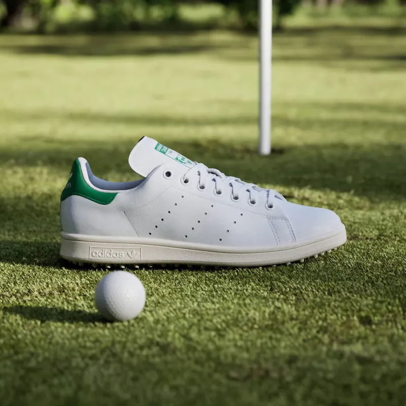 adidas Stan Smith Spikeless Golf Cloud White Green Off White (JH6153)