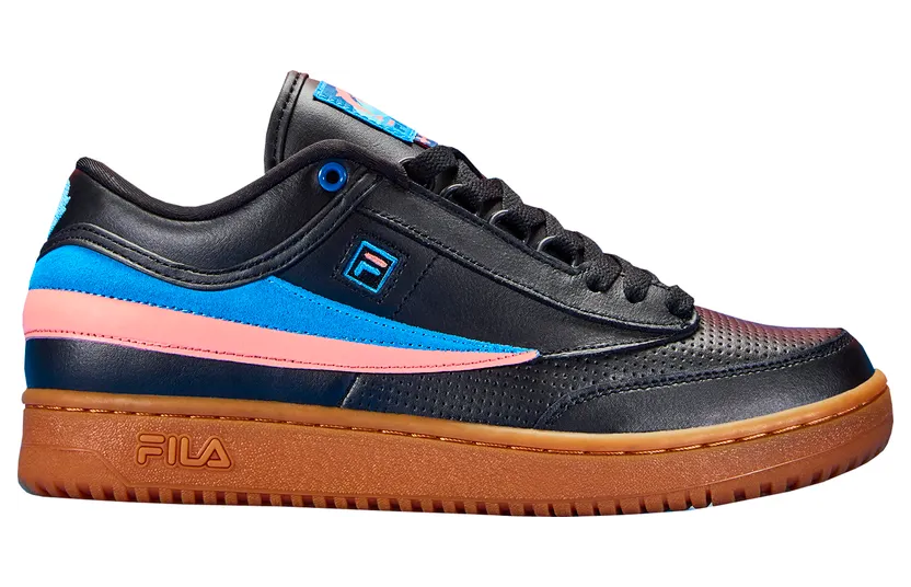 Fila T-1 Mid Pink Dolphin Ghost Black (1TM00018-965)