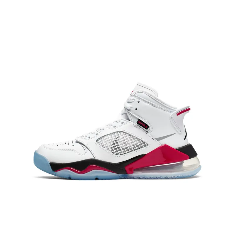 Jordan Mars 270 White Fire Red (GS) White/Reflect Silver-Fire Red-Black (BQ6508-100)