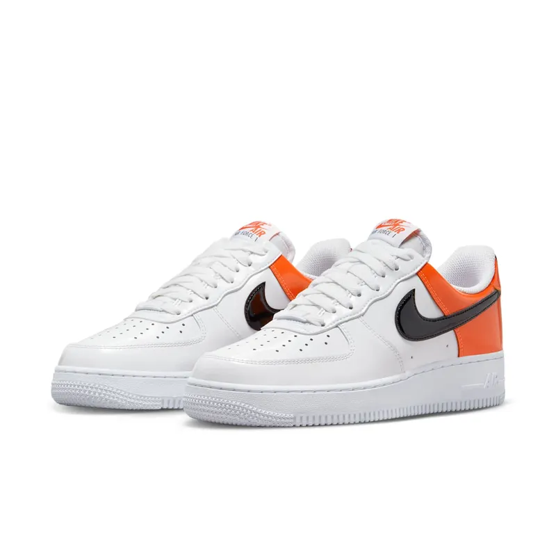 Nike Air Force 1 Low ’07 Essential White/Brilliant Orange (DJ9942-103)