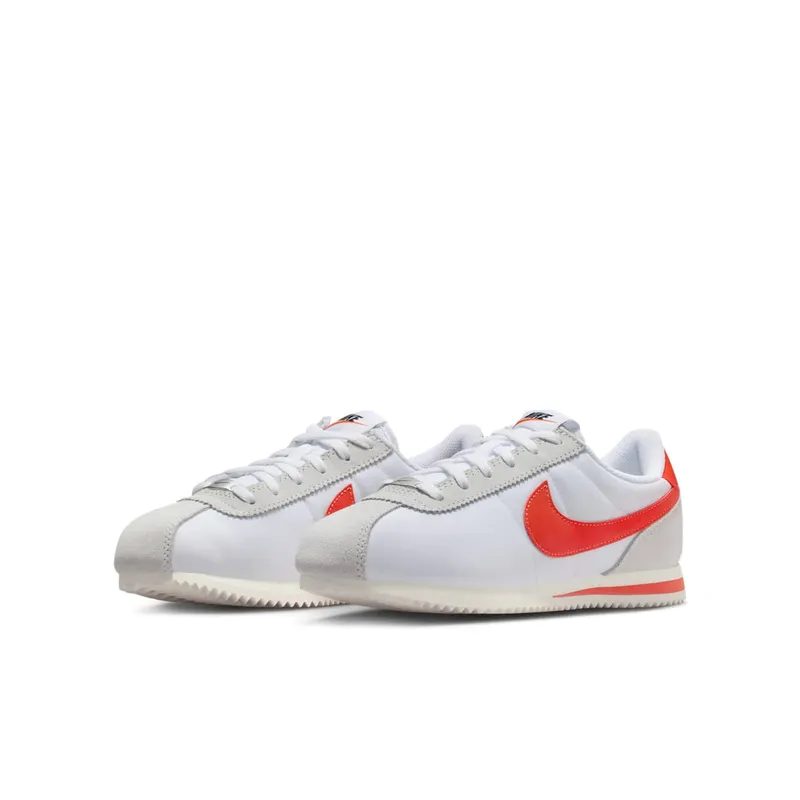 Nike Cortez TXT GS “White Sail Picante Red” (IH7654-100)