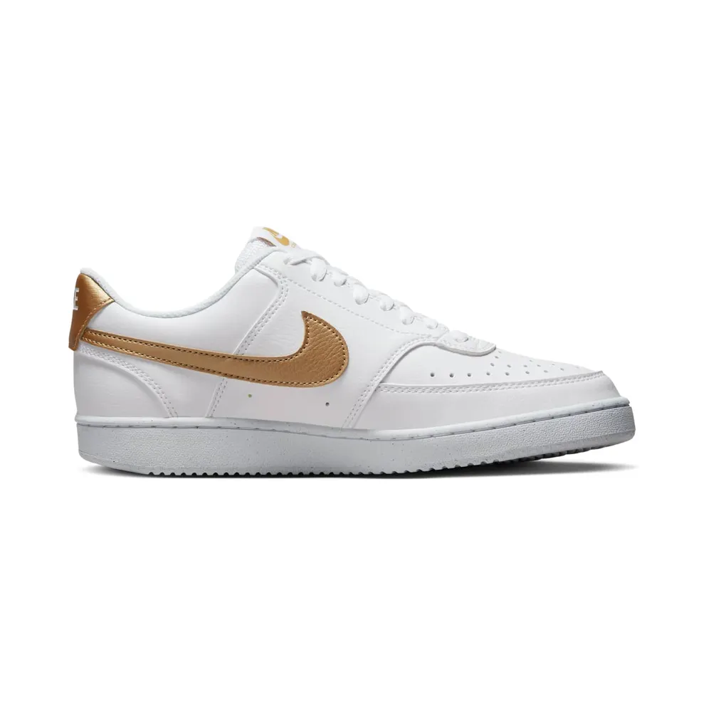 Nike Court Vision Low Next Nature White Metallic Gold (DH3158-105)
