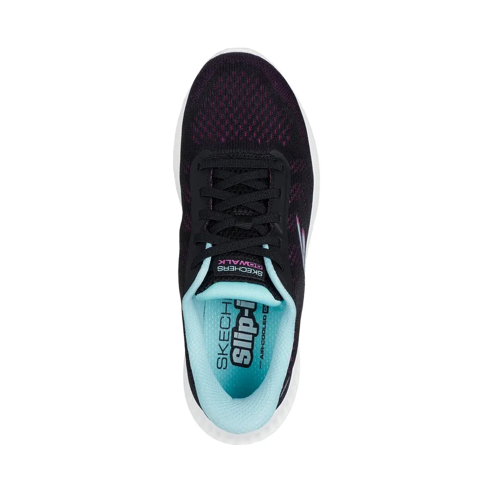 Skechers Slip-ins: GO WALK Now – Khloe Sneaker Black/Purper