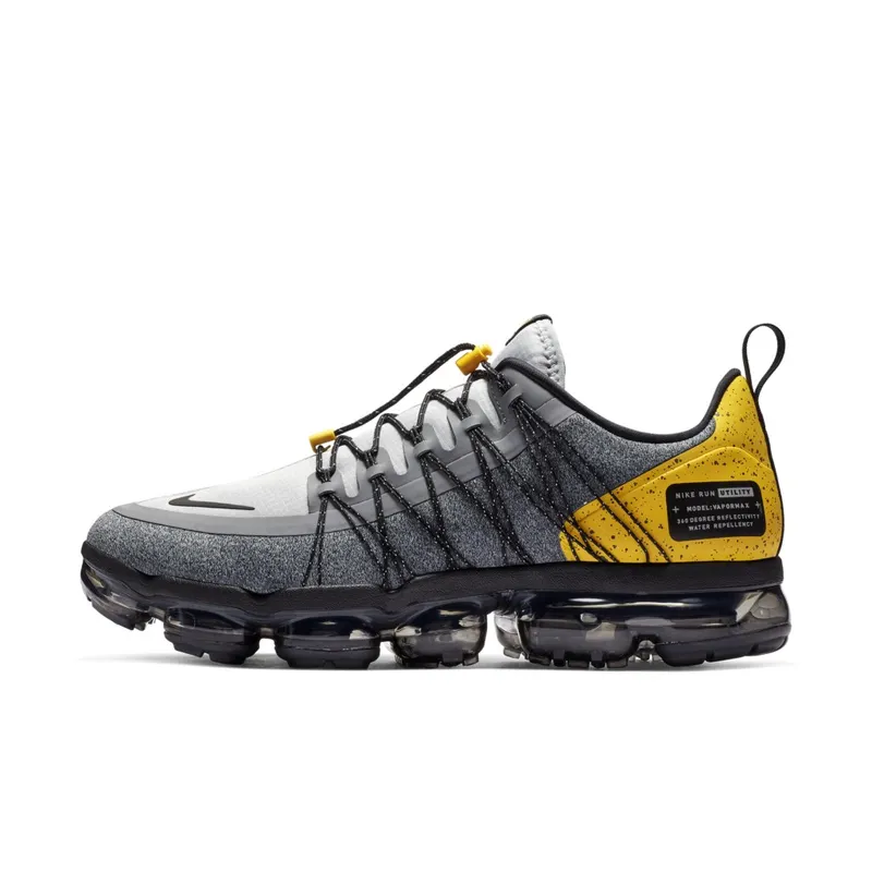 Nike Air VaporMax Run Utility Wolf Grey Amarillo Wolf Grey/Amarillo-Cool Grey-Black (AQ8810-010)