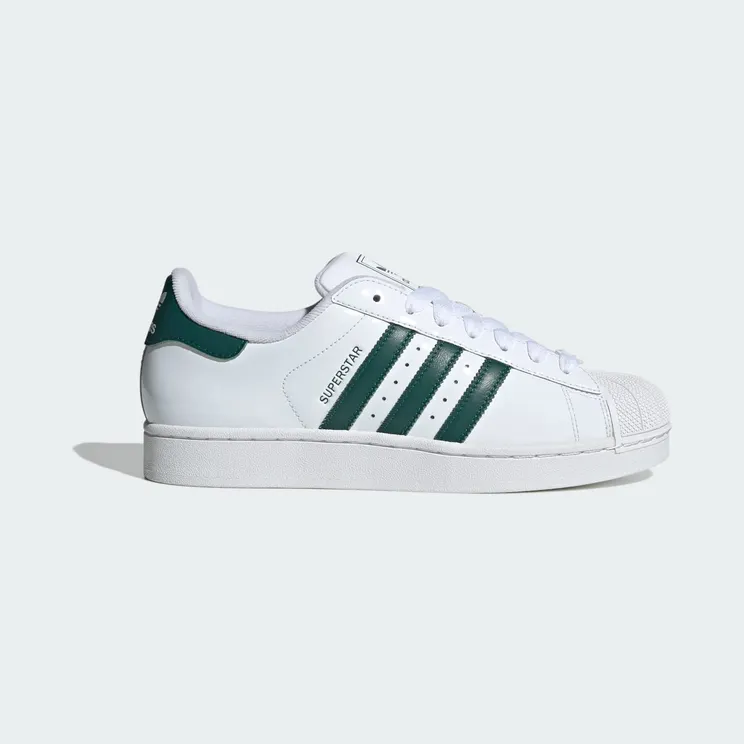 Adidas SUPERSTAR II “Cloud White Collegiate Green” (JR7314)