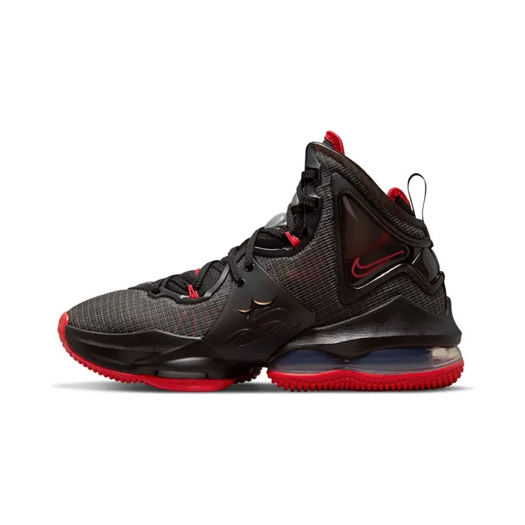 Nike LeBron 19 Bred “Black / University Red” (DD0418-011)