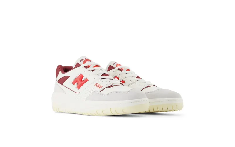 New Balance 550 “Sea Salt / True Red” (BB550EMR)