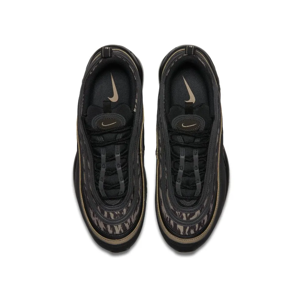 Nike Air Max 97 Tiger Camo Black/Velvet Brown-Khaki (AQ4132-001)