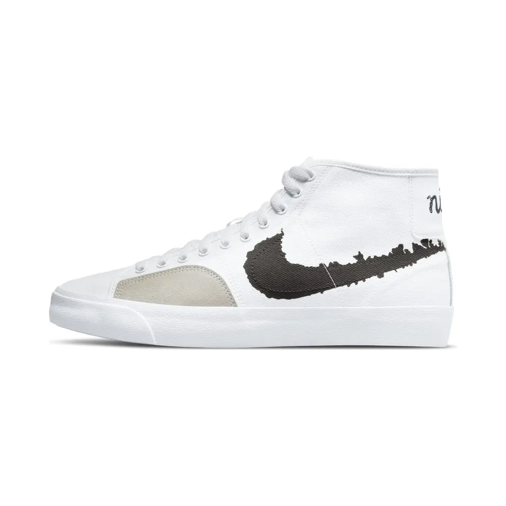 Nike SB Blazer Court Mid Premium Skate White (DM8553-100)