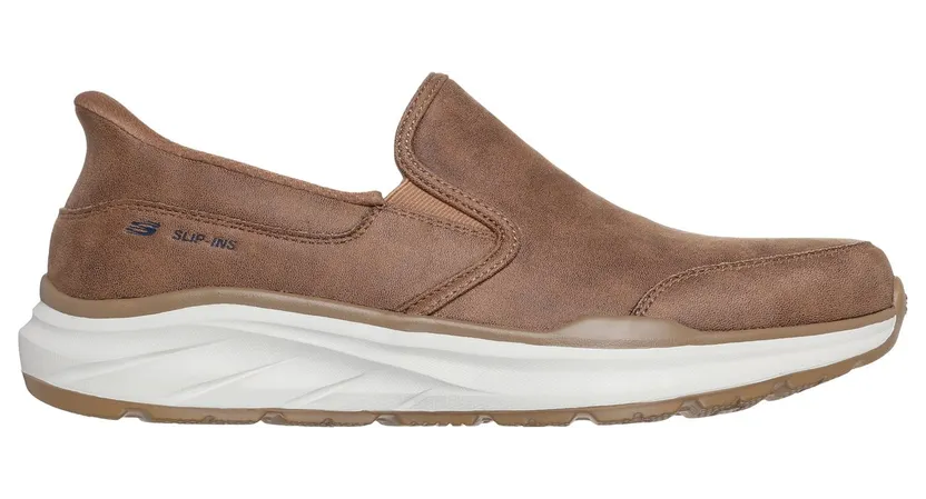 Skechers Slip-ins Relaxed Fit: Equalizer 6.0 – Zorlo Sneaker Whiskey